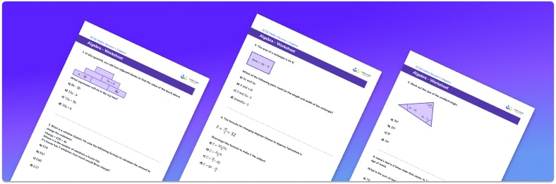 15 Algebra Questions And Practice Problems Worksheet