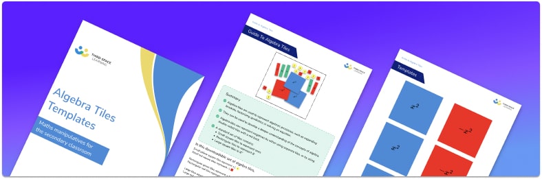 Algebra Tiles Templates