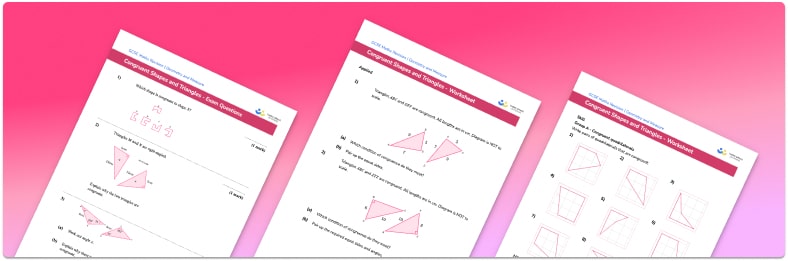 Congruent Shapes Worksheets