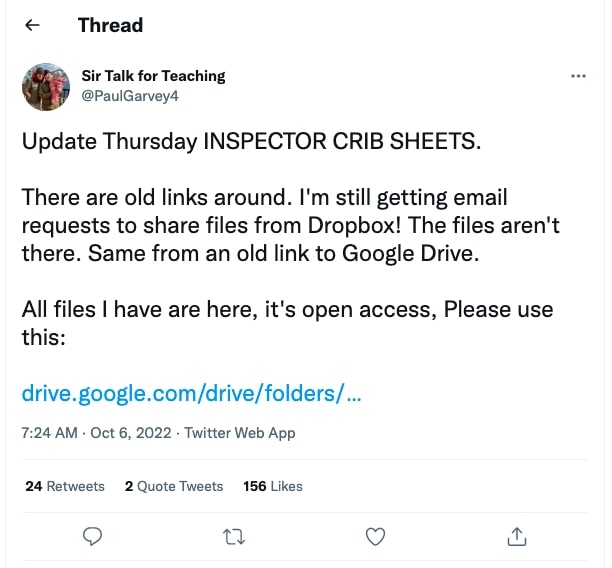crib sheets tweet