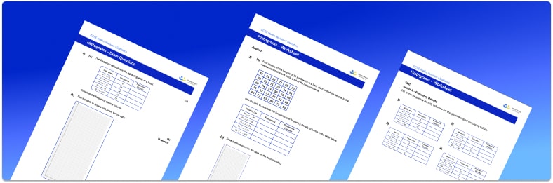 Histogram worksheet