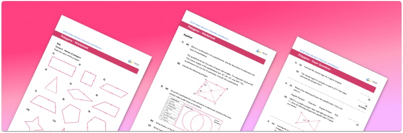 Hexagon shape worksheet