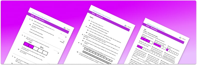 How to work out ratio worksheet