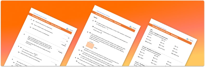 Rounding decimals worksheet