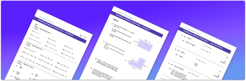 Simplifying Expressions Worksheet