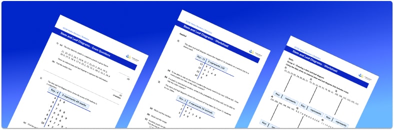 Stem And Leaf Diagrams Worksheet