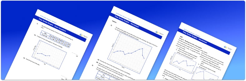 Time Series Graphs Worksheet