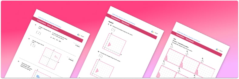 Translating Shapes Worksheet