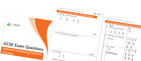 Adding And Subtracting Fractions Exam Questions