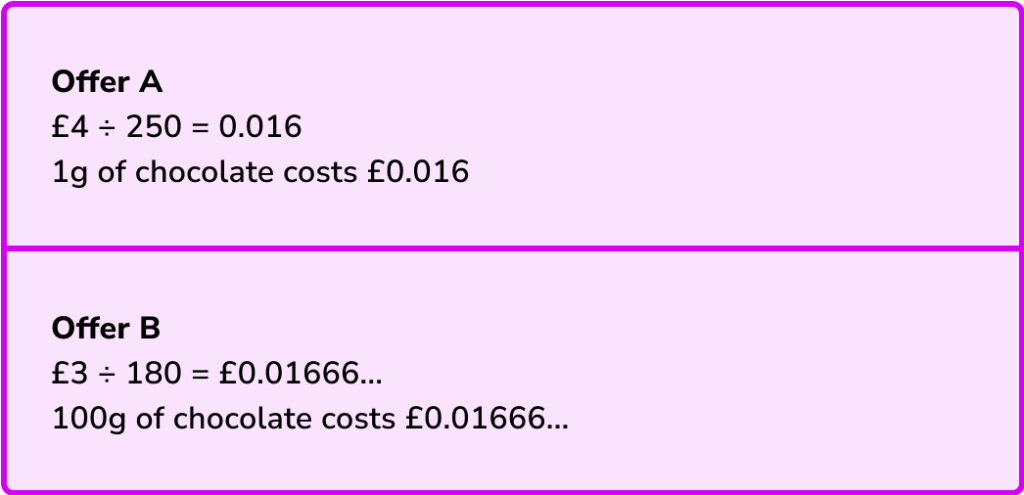 best buy maths example 6
