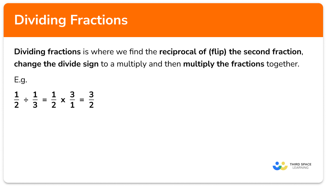 Dividing fractions