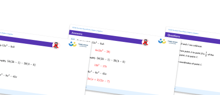 GCSE Revision PowerPoint - Higher Maths