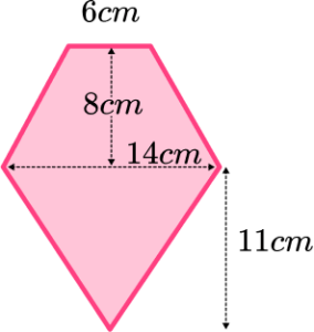 how to work out area gcse question 1 284x300