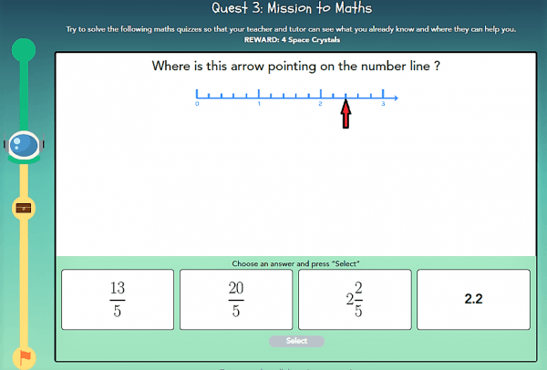 Example from TSL Mission Zero Diagnostic