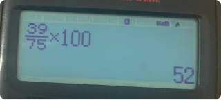 one number as a percentage calculator tip 1