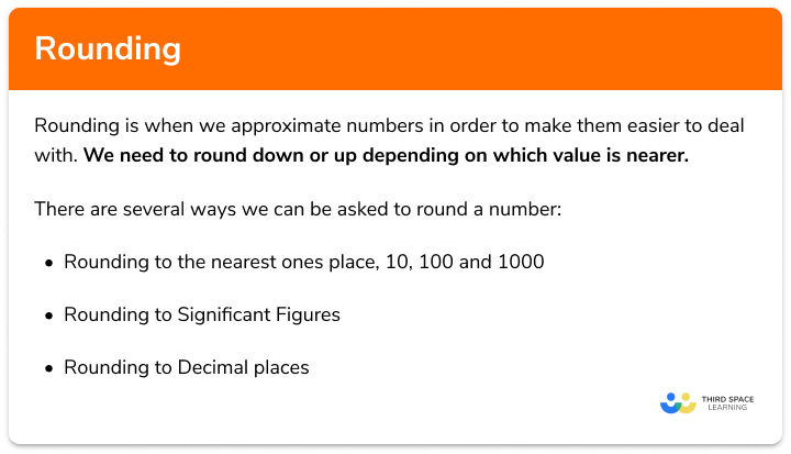 Rounding numbers