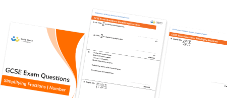 Simplifying Fractions Exam Questions