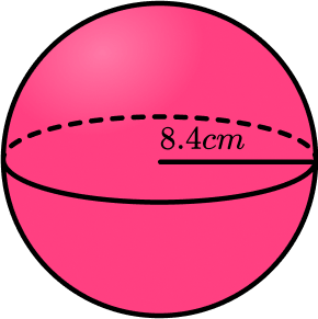 Sphere GCSE Question 1