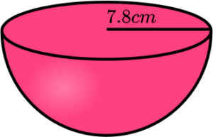 Sphere Practice Question 6