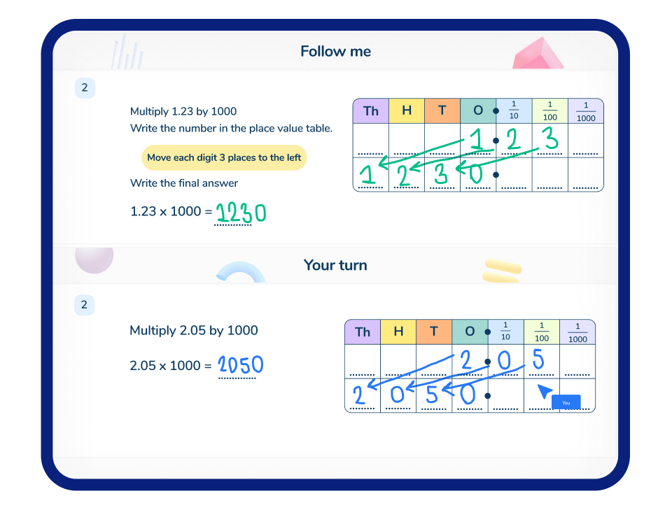 Follow me + your turn