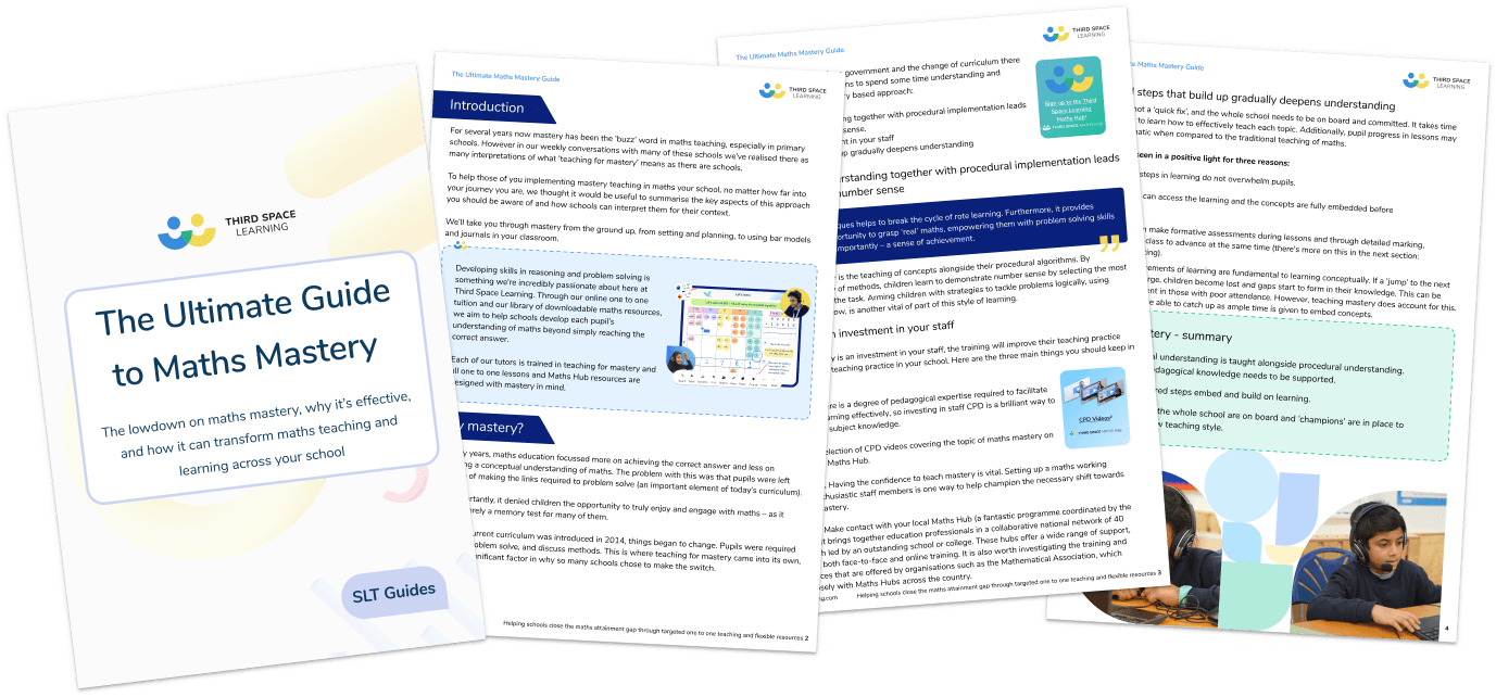 What Is Maths Mastery? The 10 Key Principles Of Teaching For Mastery In Maths
